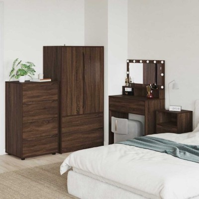 Storage cabinets Brown oak...