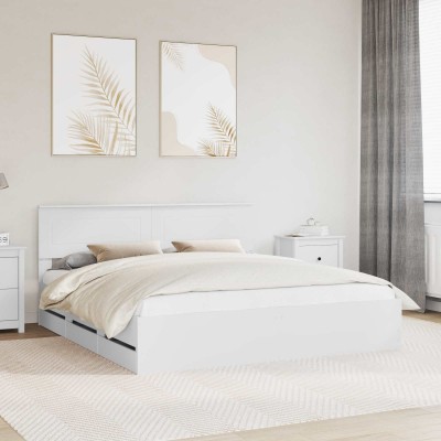 Bed frame with drawers...