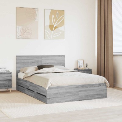 Bed frame Gray Sonoma 140 x...