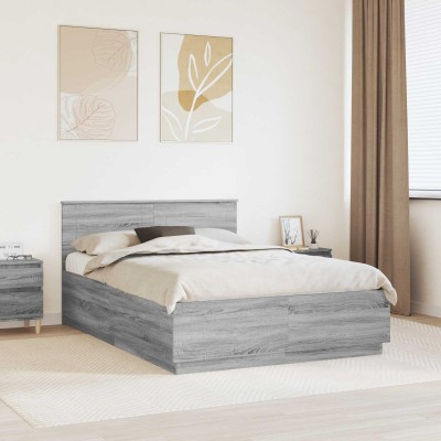 Bed frame Gray Sonoma 140 x...