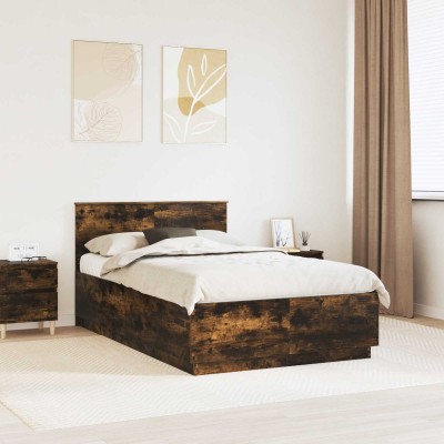 Bed frame Smoked oak 120 x...