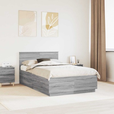 Bed frame Gray Sonoma 120 x...