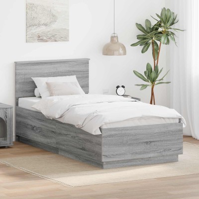 Bed frame Gray Sonoma 70 x...