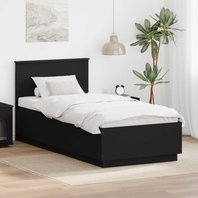Bed frame with headboard...