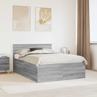 Bed frame Gray Sonoma 160 x...