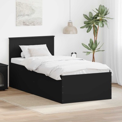Bed frame with headboard...