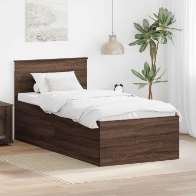 Bed frame Brown oak 75 x...