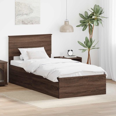 Bed frame Brown oak 75 x...