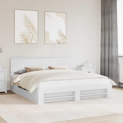 Bed frame with headboard...