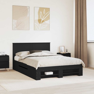 Bed frame with headboard...