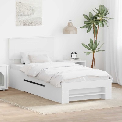 Bed frame with headboard...