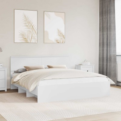 Bed frame with headboard...