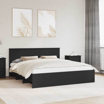 Bed frame with headboard...