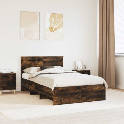 Bed frame Smoked oak 137 x...