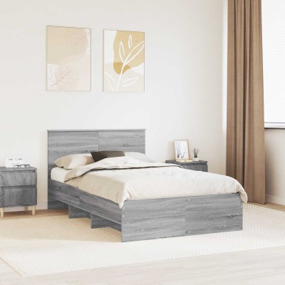Bed frame Gray Sonoma 137 x...