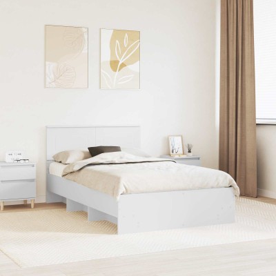 Bed frame with headboard...