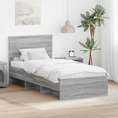 Bed frame Gray Sonoma 120 x...