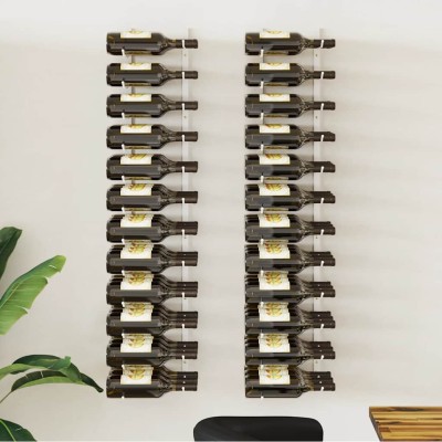 Wall-mounted wine racks, 2...