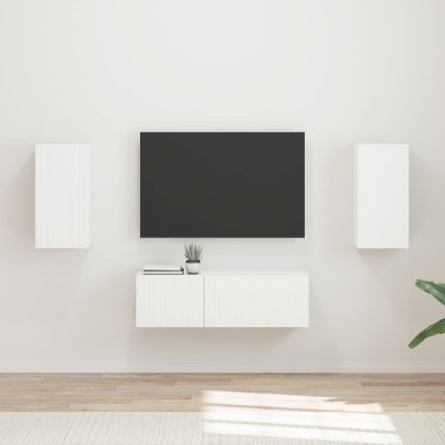 TV wall cabinet set 4 pcs...