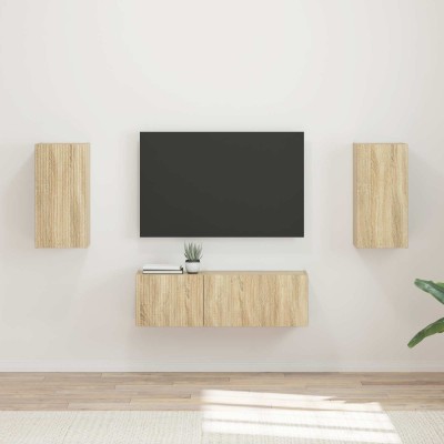 TV wall cabinet set 4 pcs...