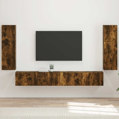 TV wall cabinet set 4 pcs...
