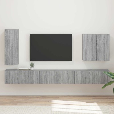 TV wall cabinet set 6 pcs...