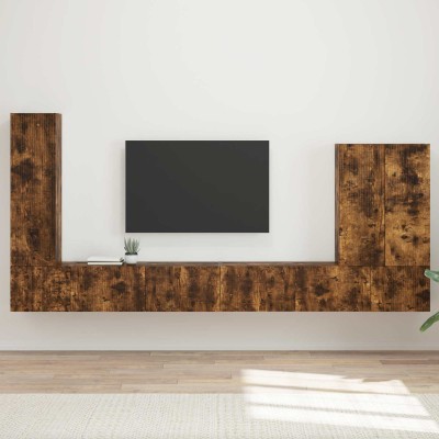 TV wall cabinet set 6 pcs...