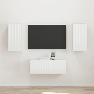 TV cabinet set 2 pcs High...