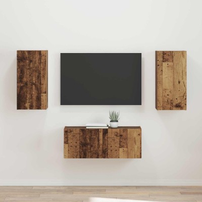 TV cabinet set 2 pcs Old...