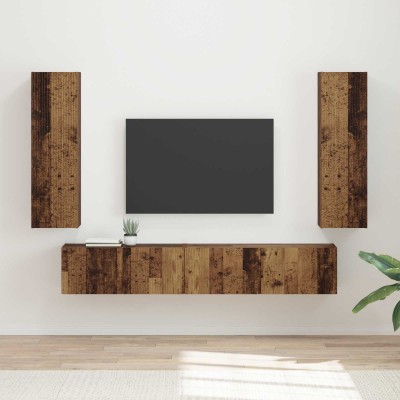 TV cabinet set 3 pcs Old...