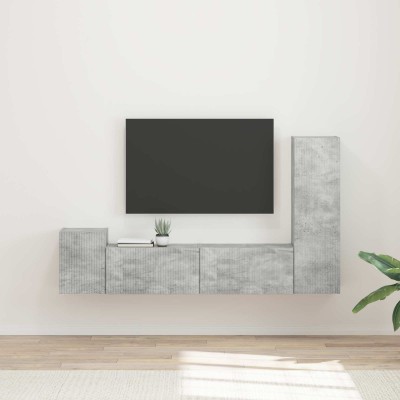 TV cabinet set 4 pcs...