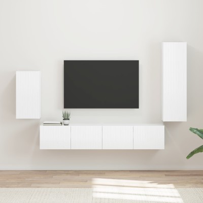 TV cabinet set 4 pcs High...