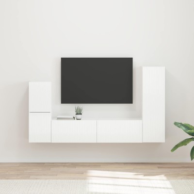 TV cabinet set 4 pcs High...