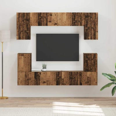 TV cabinet set 5 pcs...