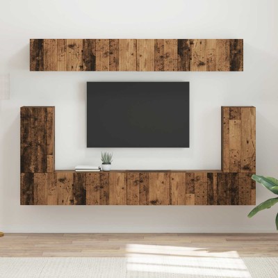 TV cabinet set 5 pcs Old...
