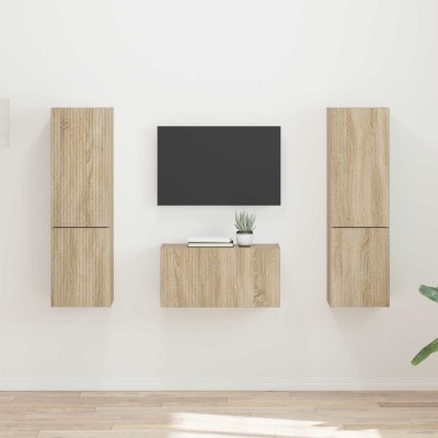 TV cabinet set 5 pcs Sonoma...