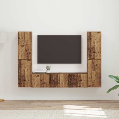 TV cabinet set 6 pcs...