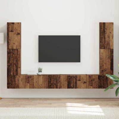 TV cabinet set 8 pcs...