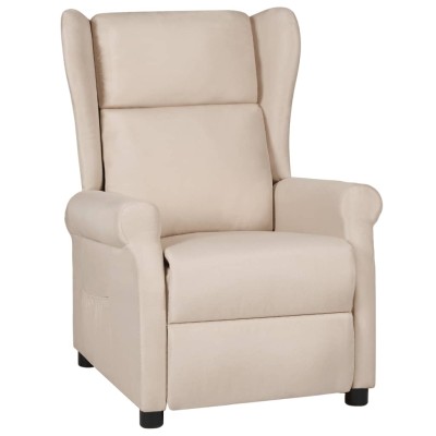 Reclining chair, cream...