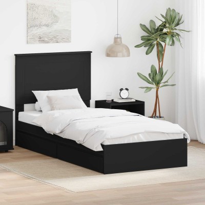 Safety bed with headboard...