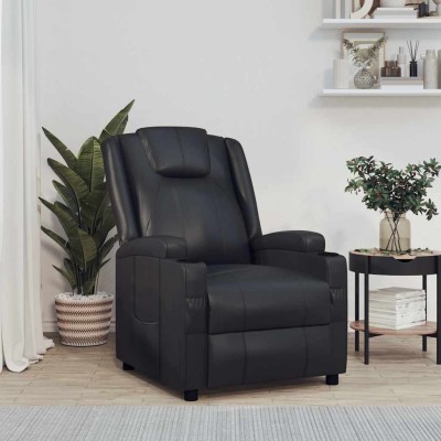 Reclining chair, black...