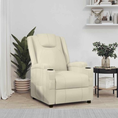 Reclining chair, creamy...