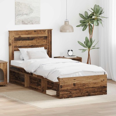 Bed frame Old wood 90 x 200...