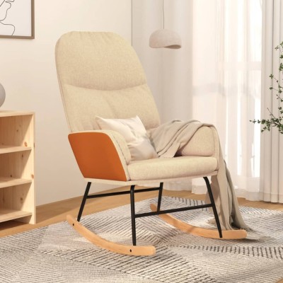 Rocking chair, cream color,...