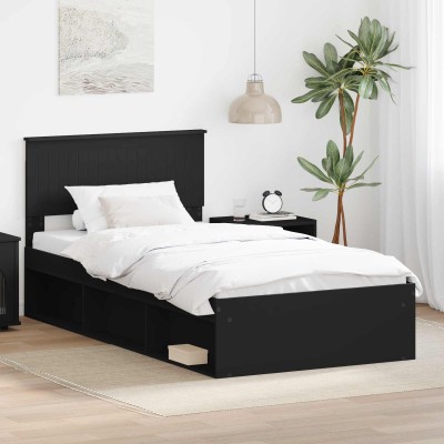 Bed frame Black 100 x 200...