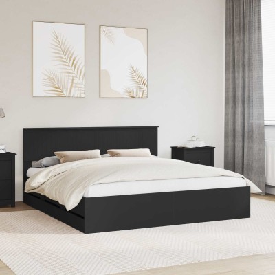 Bed frame with drawers...