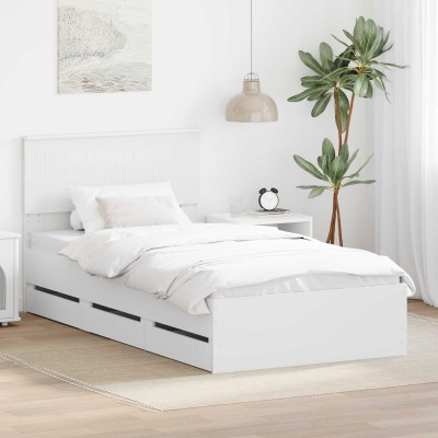 Bed frame with drawers...
