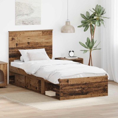 Bed frame Old wood 90 x 200...