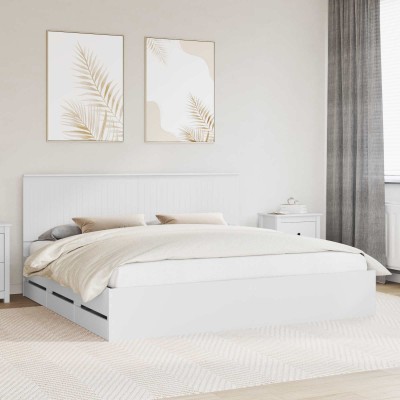 Bed frame with drawers...