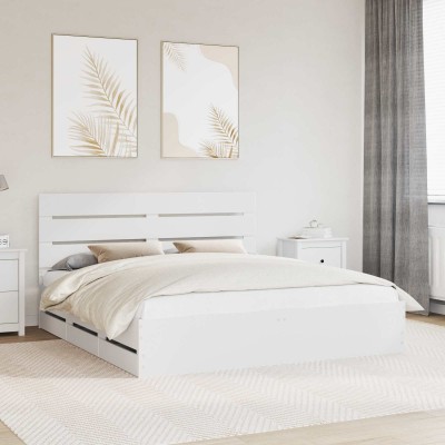 Bed frame with drawers...